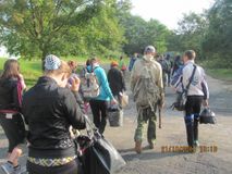 Одщешкольное мероприятие посвященное Дню Здоровья "Школьный туристический слет""